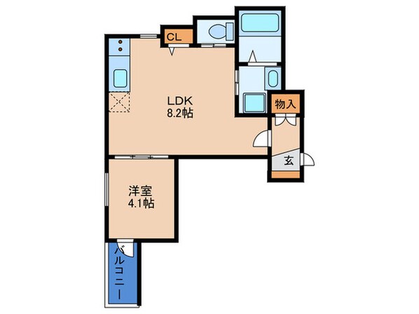 仮）F　asecia atriaの物件間取画像